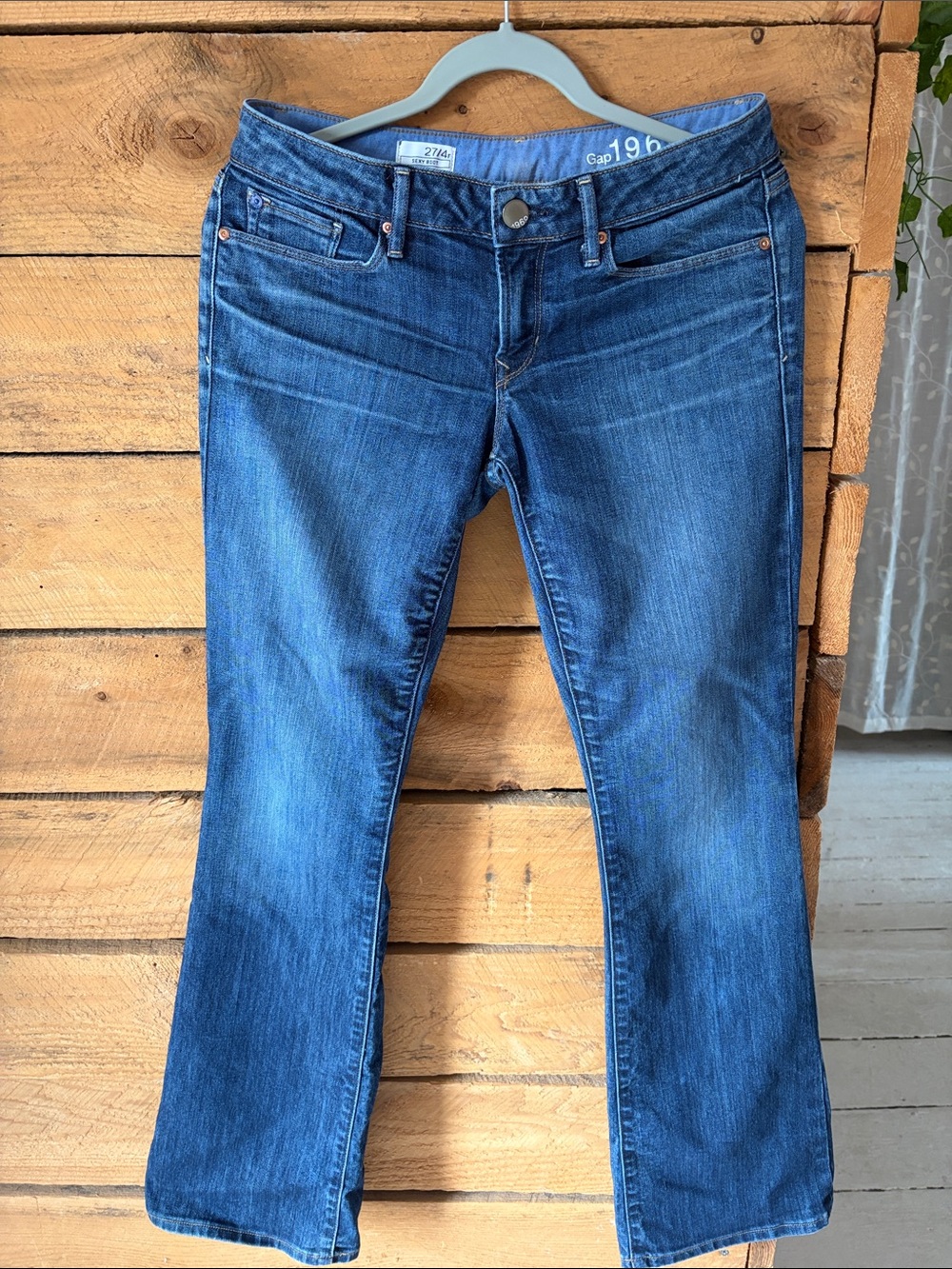 GAP Women's Dark Blue Bootcut Jeans